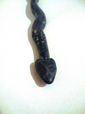 Slang hout tribal art 11