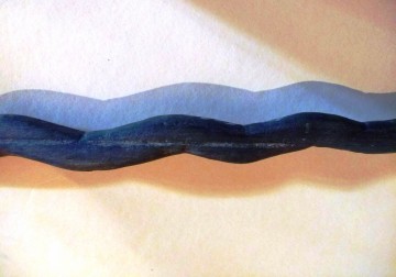 Slang hout tribal art 9