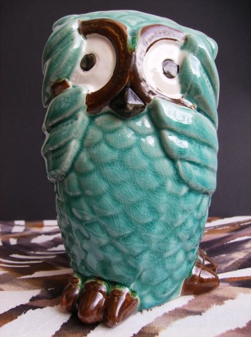 Uil aardewerk aqua 6