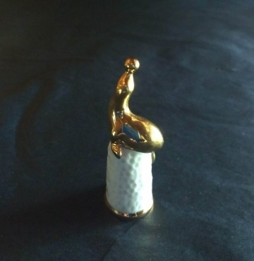 Vingerhoed limoges met zeehond 8