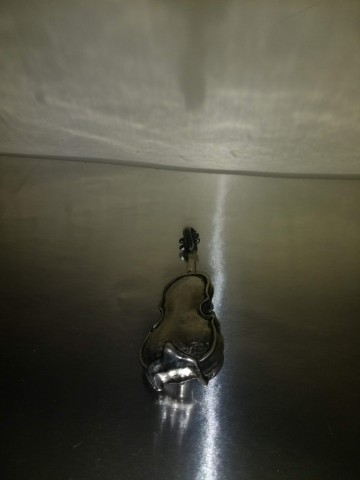 Viool miniatuur tin   ros16