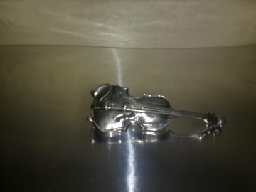 Viool miniatuur tin   ros30