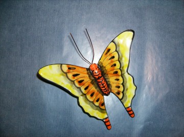 Vlinder  ceramiek  midden 2