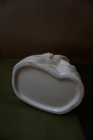 Wierrook brander  wit porselein geisha   benihana 1