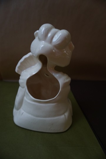 Wierrook brander  wit porselein geisha   benihana 3