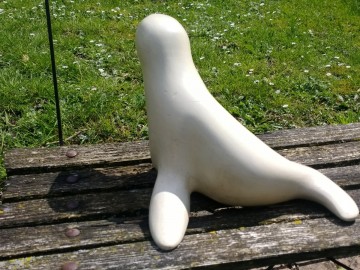 Zeehond hout groot 4