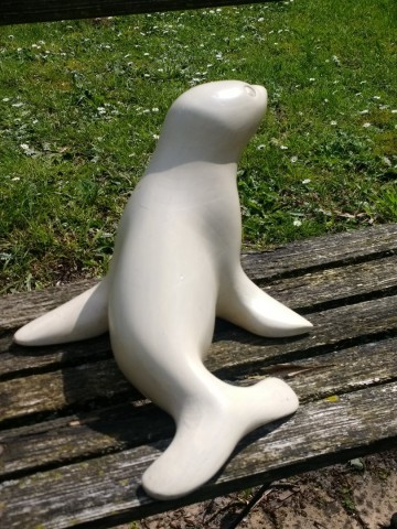 Zeehond hout groot 5