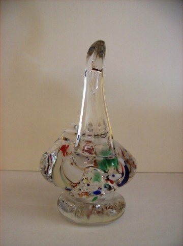 Zwaantje glazen beeldje 6 0